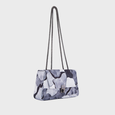 Yiko Printed Satchel Bag